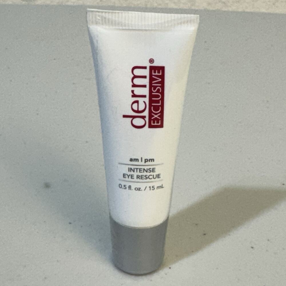 Derm Exclusive AM/PM Intense Eye Rescue Anti-Aging Antioxidant .5 fl oz / 15 ml